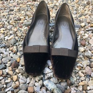 Talbots Brown Suede Flats size 8N